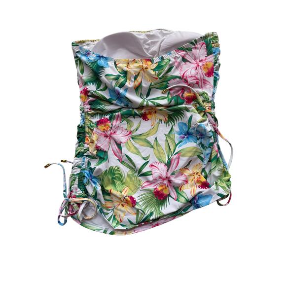 Tommy Bahama Women’s White Orchid Garden Underwire Bandini Swim Top Size XL - Picture 5 of 10